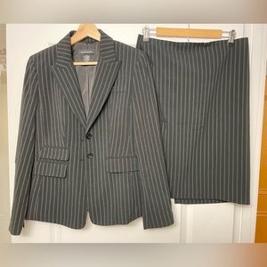 Like-New Victoria Secret Pin Striped Suit Medium